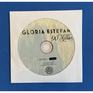 Gloria Estefan - 90 Millas CD Disc 2007 Sony BMG Pop Latin Spanish Paper Sleeve